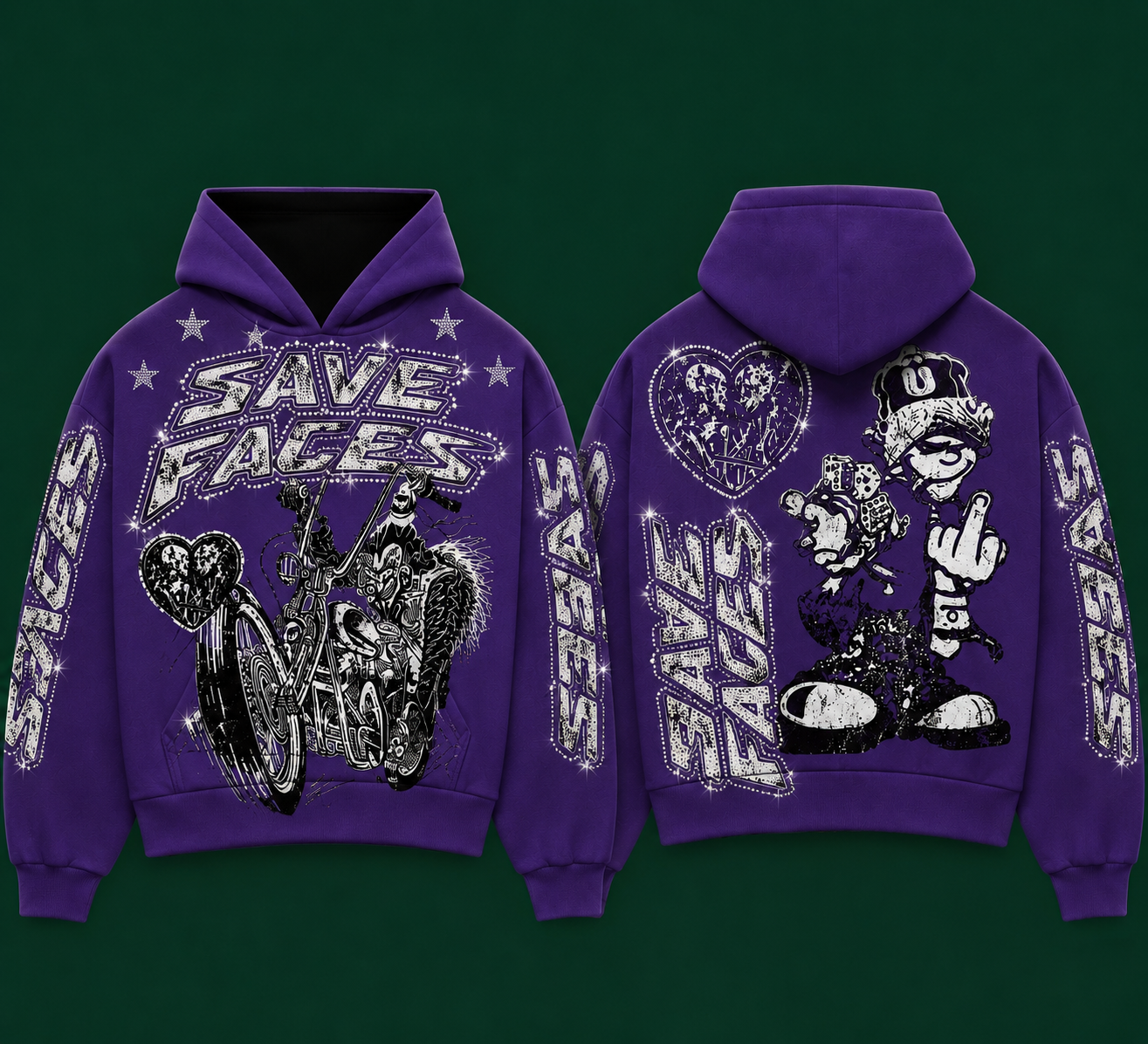 SAVEFACES * BIKER SETS*