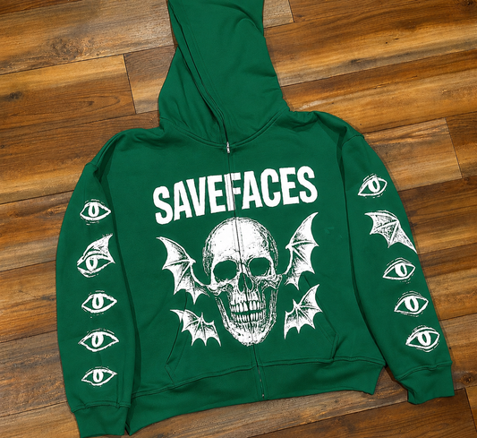 SAVEFACESS Skull Hoodie — ALL COLORS