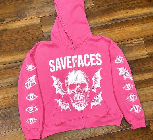 SAVEFACESS Skull Hoodie — ALL COLORS
