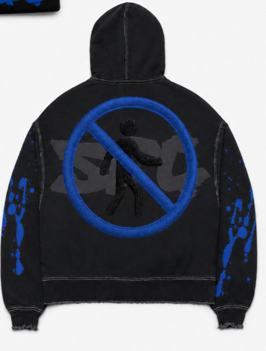 Nobody Safe Zip Hoodie