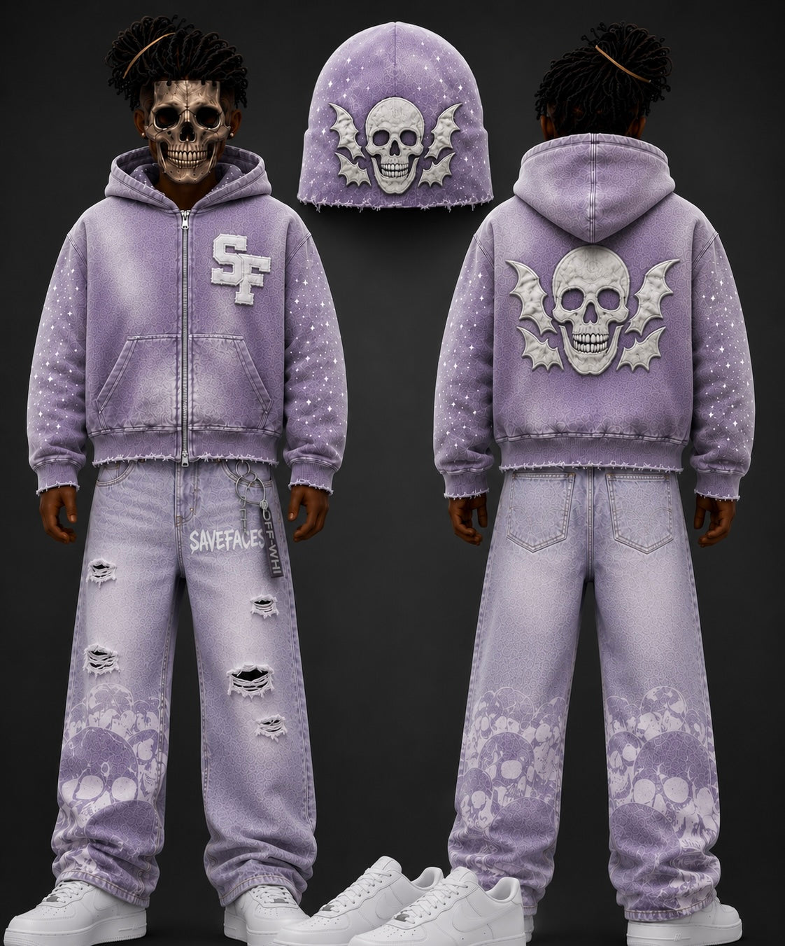 SAVEFACES SKULL AND WINGS BUNDLES